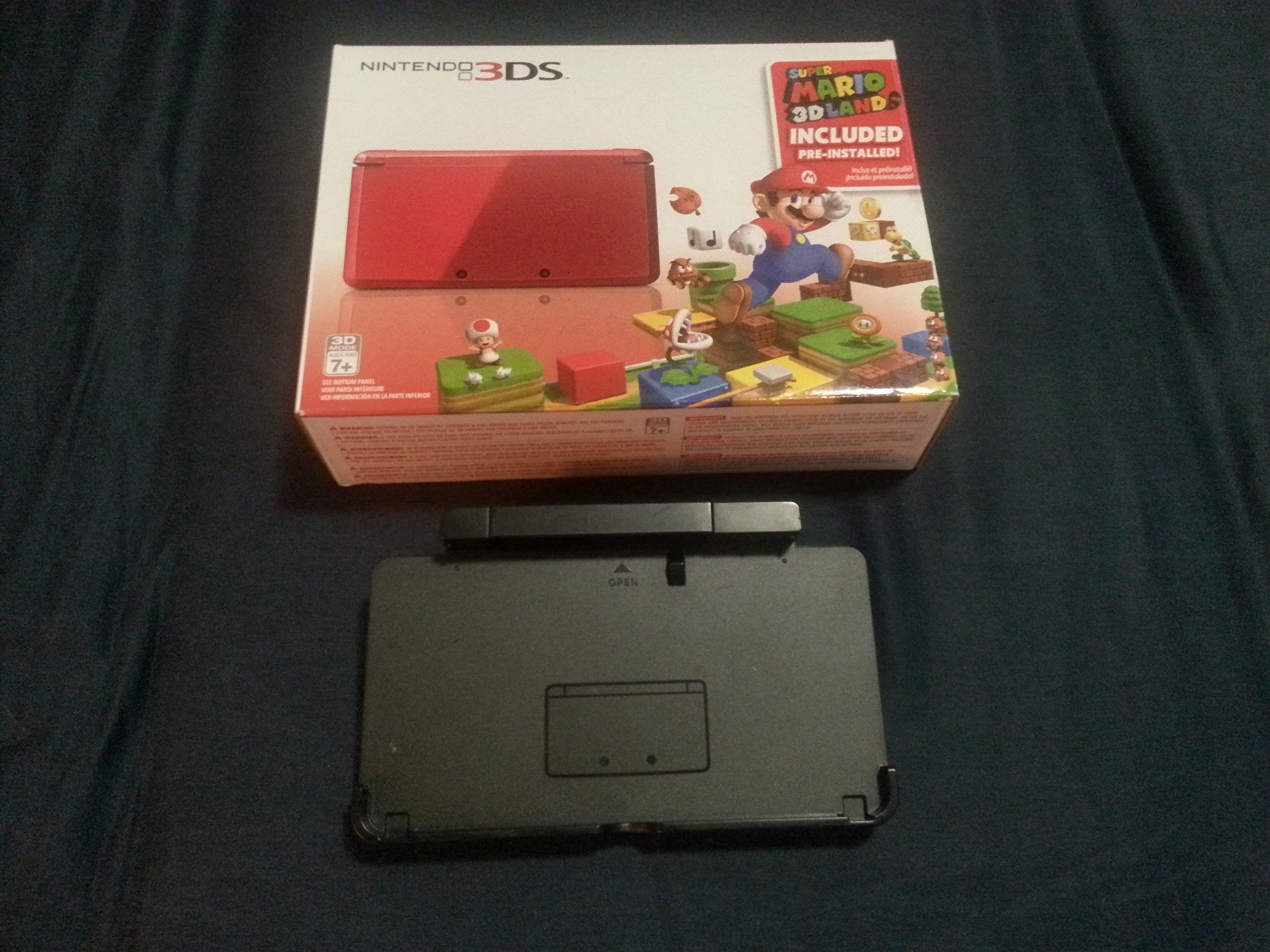 Nintendo Nintendo 3DS Flame Red w/Super Mario 3D Land